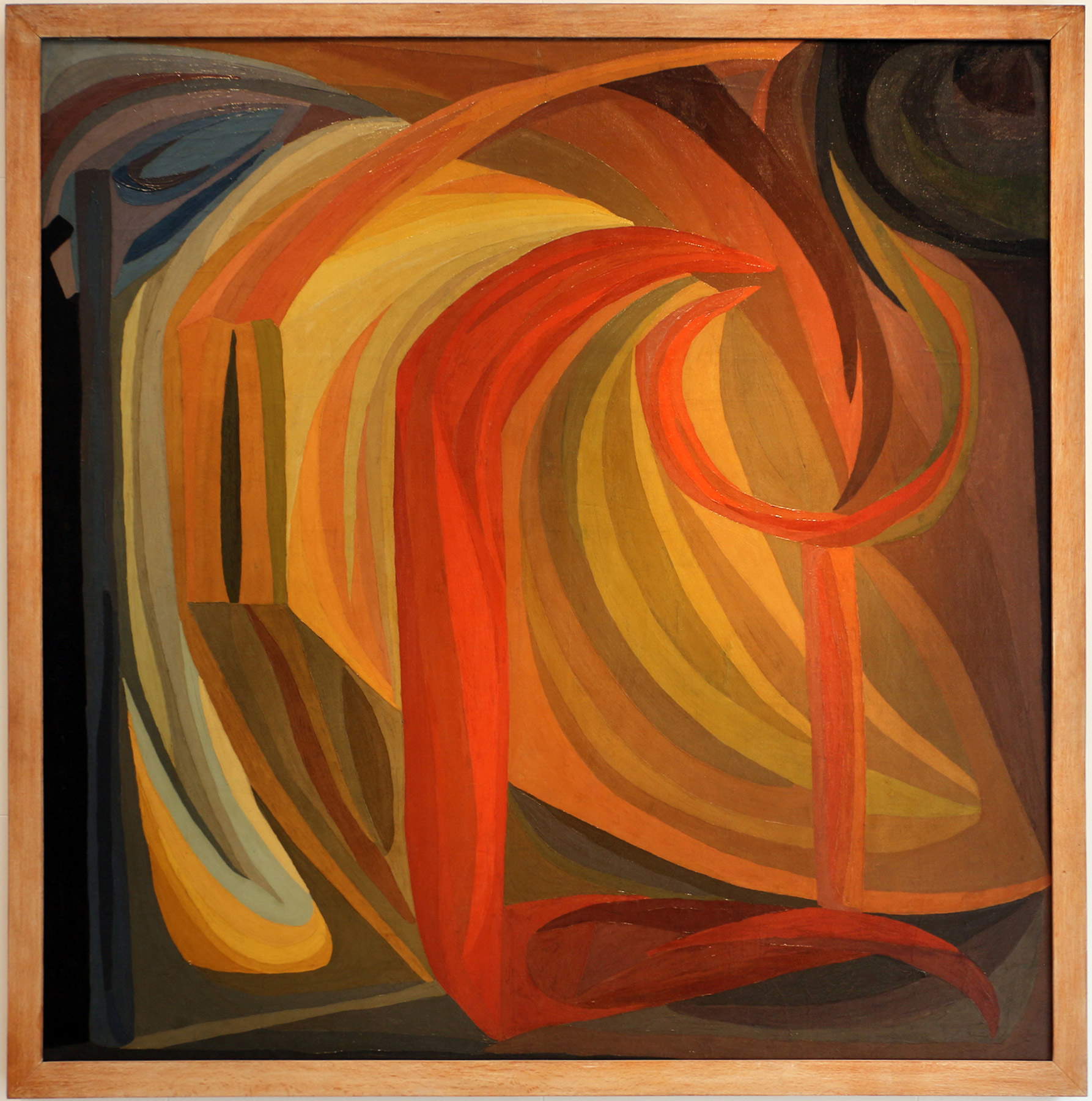 Otto Freundlich, Composition (1911 ; huile sur toile, 200 x 200 cm ; Paris, Musée d'Art Moderne de la Ville)