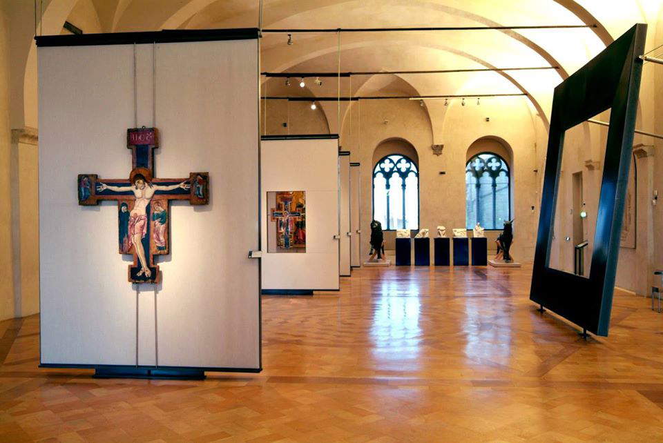 A l'intérieur de la Galerie Nationale de l'Ombrie. Ph. Crédit GNU