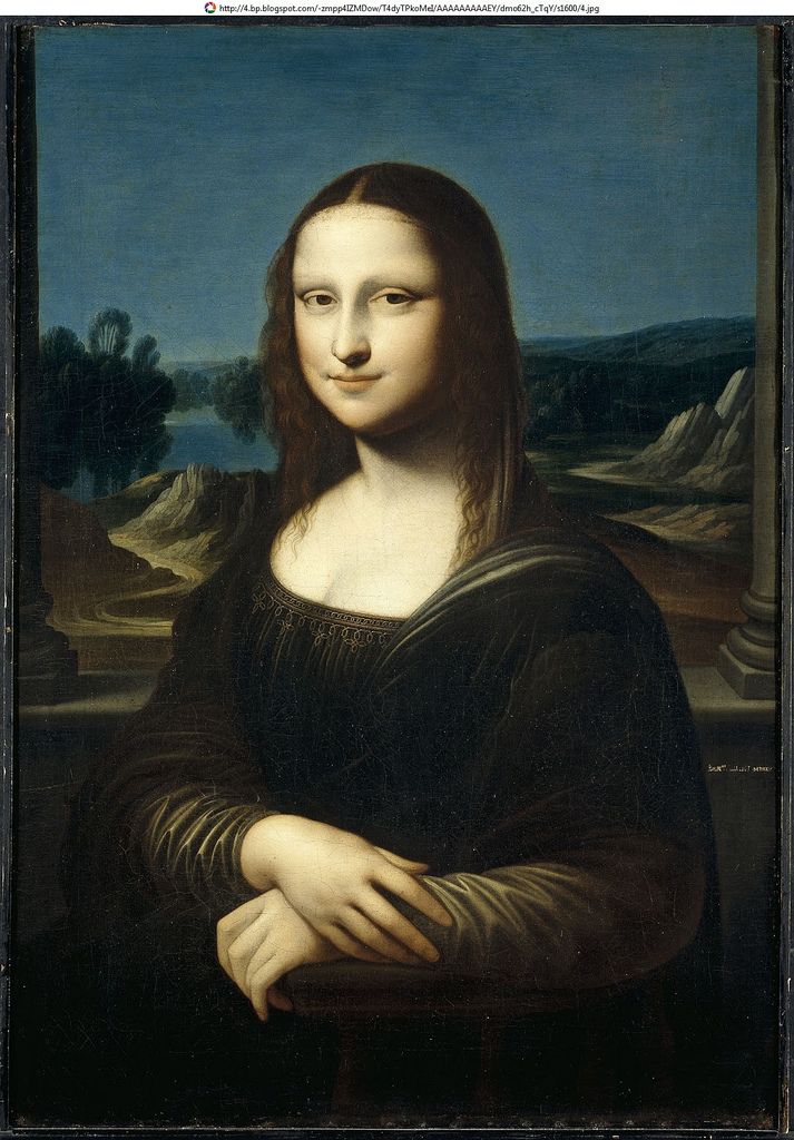 Philippe de Champaigne (?), Mona Lisa (XVIIe siècle ; Oslo, Nasjonalmuseet)