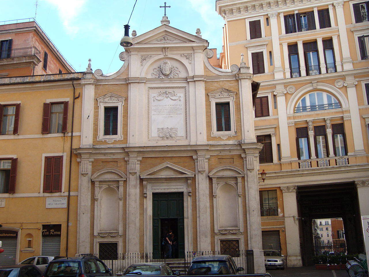 L'oratorio del Santissimo Crocifisso