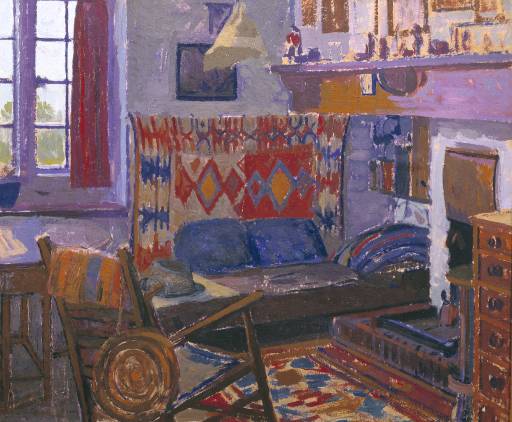 William Ratcliffe, La camera dell'artista a Letchworth (1932 circa; olio su carta, 457 x 552 mm; Londra, Tate Gallery)
