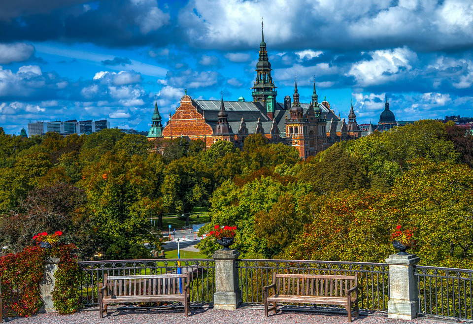 A l'intérieur du parc Skansen