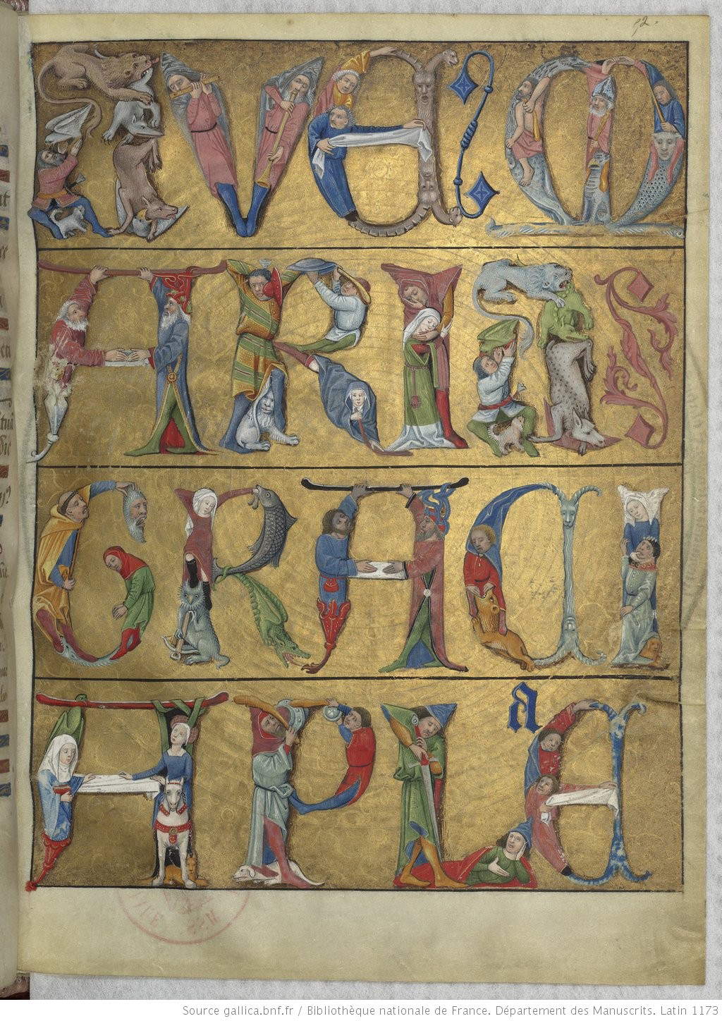 Anonimo, Libro d'ore di Charles d'AngoulÃªme (XV secolo; Parigi, BibliothÃ©que Nationale, Ms. lat. 1173, f. 52r)
