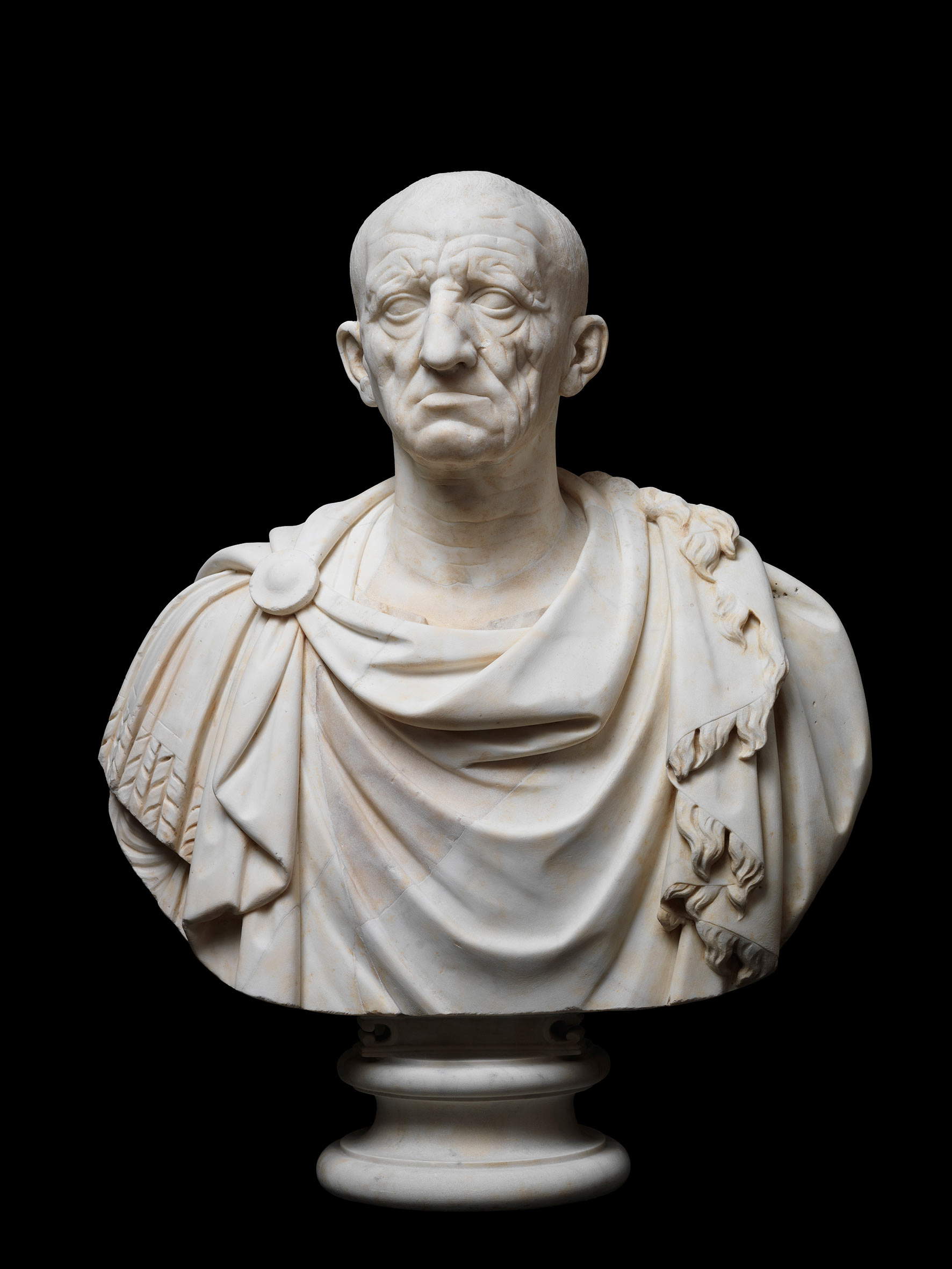 Vecchio da Otricoli (marmo lunense, altezza 75 cm; Collezione Torlonia, Inv. 533)
