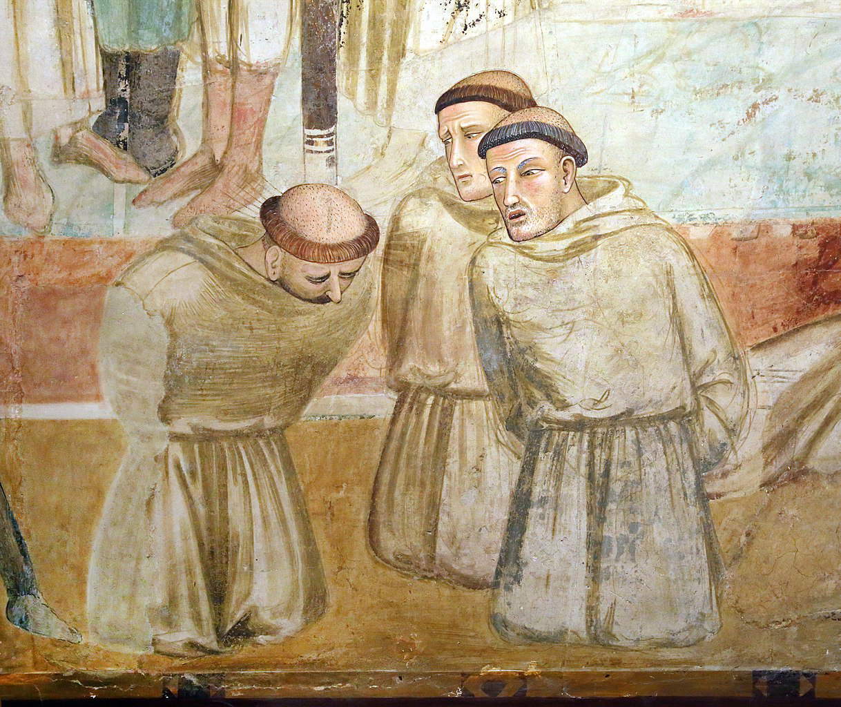 Ambrogio Lorenzetti, Martyre des Franciscains, détail