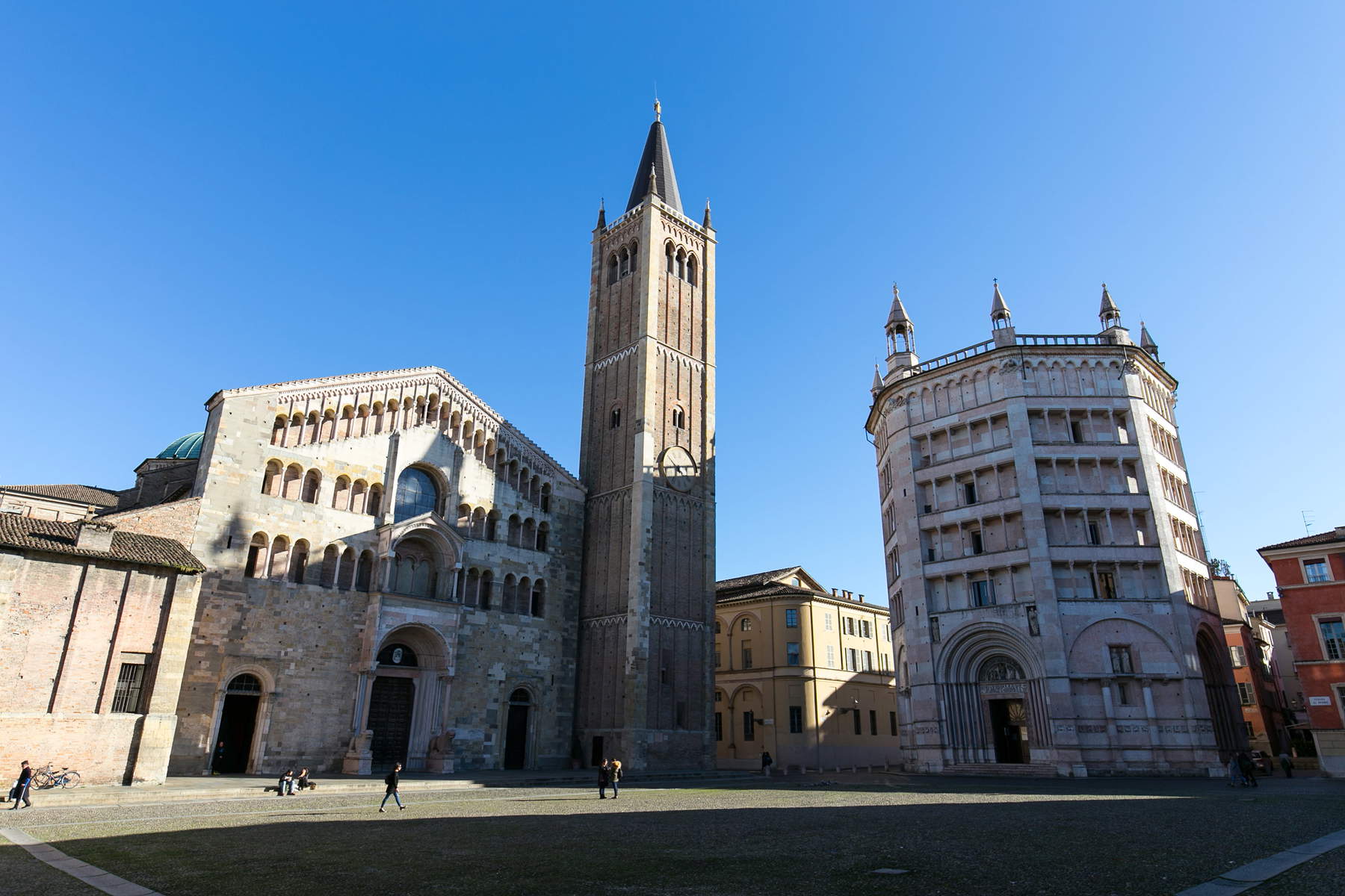 Parma, Piazza del Duomo. Foto Créditos Ayuntamiento de Parma
