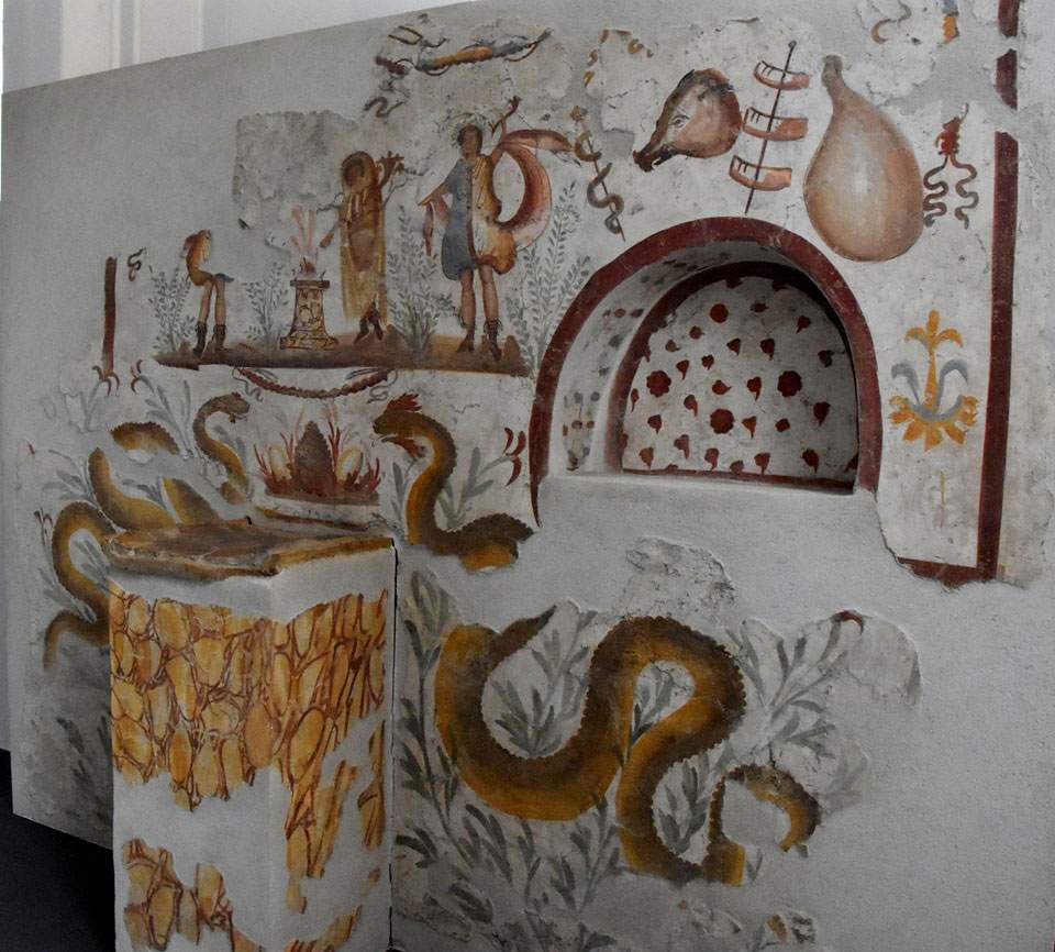 Pompei oltre le mura. Al MATT in mostra i reperti e gli affreschi delle ville di Terzigno