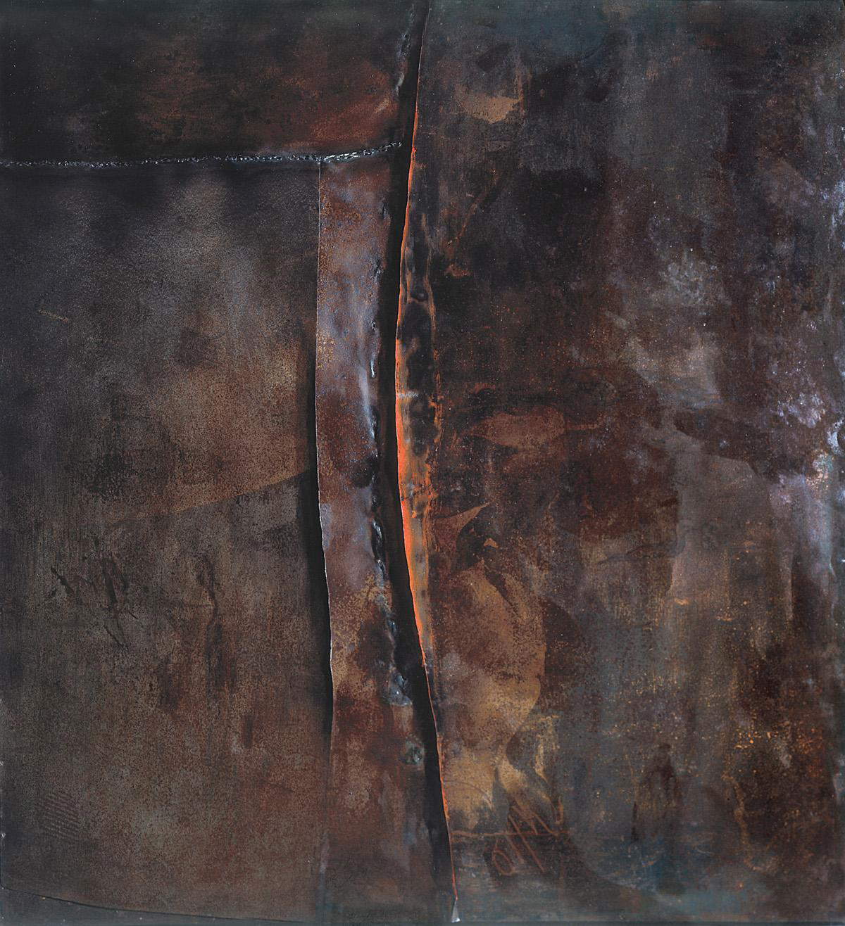 Alberto Burri, Grande ferro (1961)