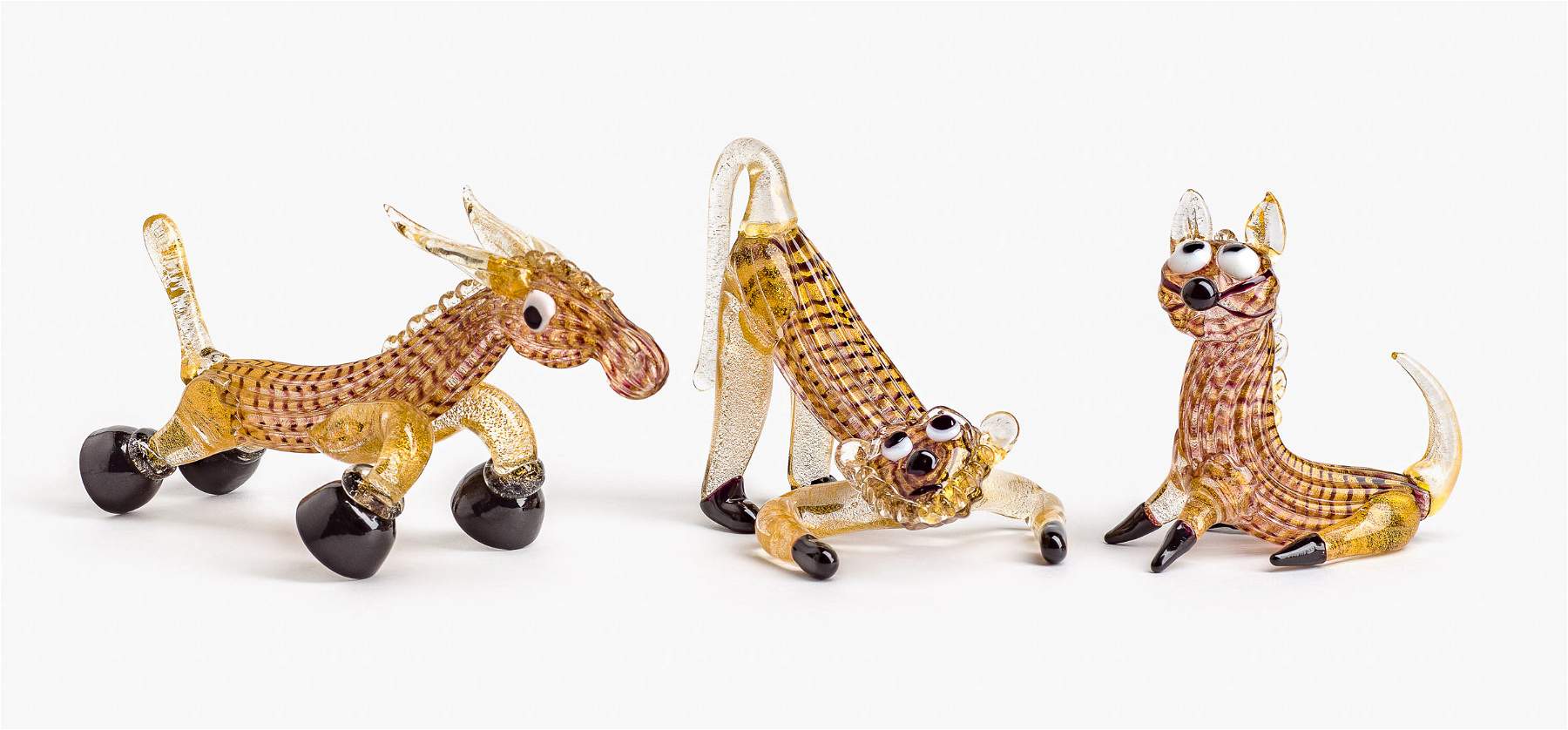 La historia de los animales de cristal de Murano se expone en Venecia, con una importante colección