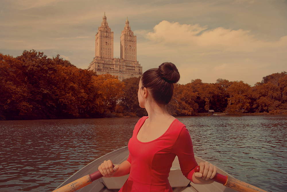 Anna Di Prospero, Central Park #2 (2015; digitale Fotografie, Fine Art Inkjet-Druck, 100 x 67 cm)