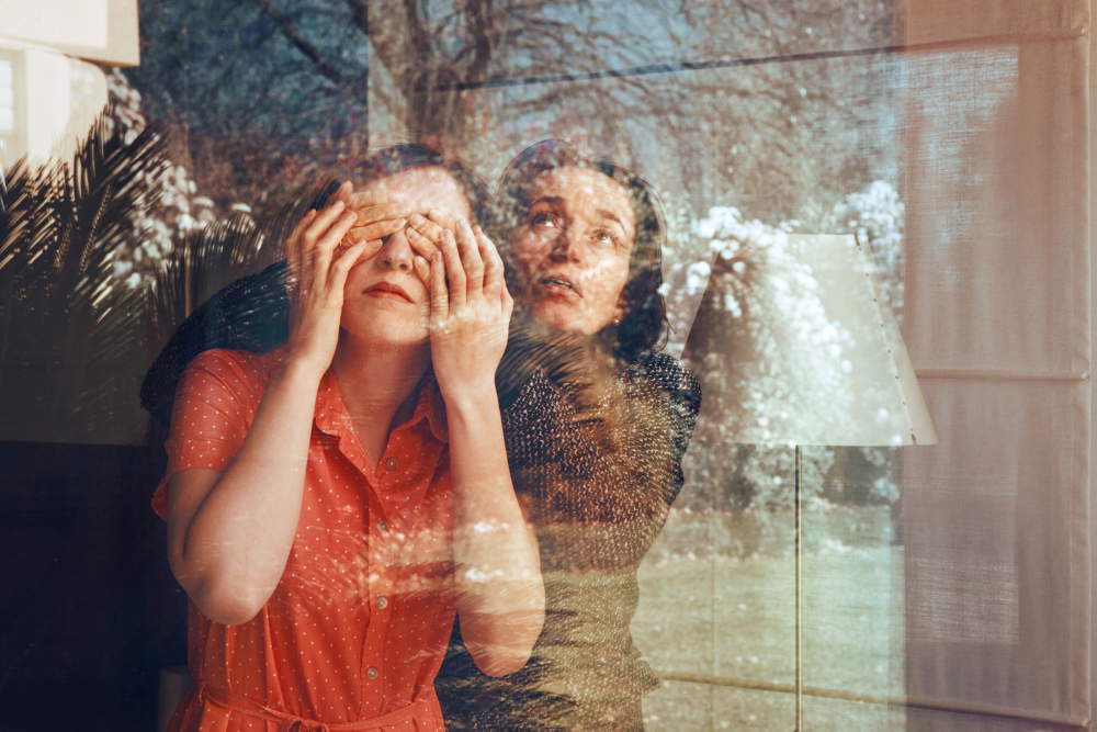 Anna Di Prospero, Selbstporträt mit meiner Mutter (2011; digitale Fotografie, Fine Art Inkjet-Druck, 100 x 67 cm)