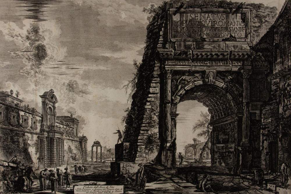 For the first time, the complete exhibition of Piranesi's engravings preserved in Bassano del Grappa