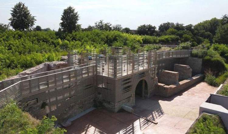 Ferrare compte désormais un nouveau parc archéologique : le Baluardo dell'Amore (Bastion de l'Amour)