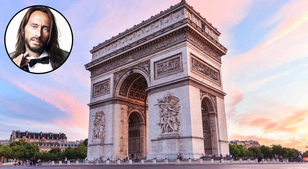 Bob Sinclar will hold a DJ set atop the Arc de Triomphe in Paris on Monday for charity