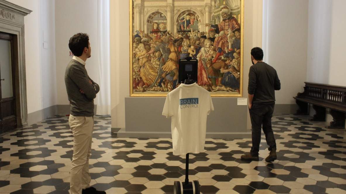 A robot to enable disabled people to visit the museum: offered by Santa Maria della Scala in Siena