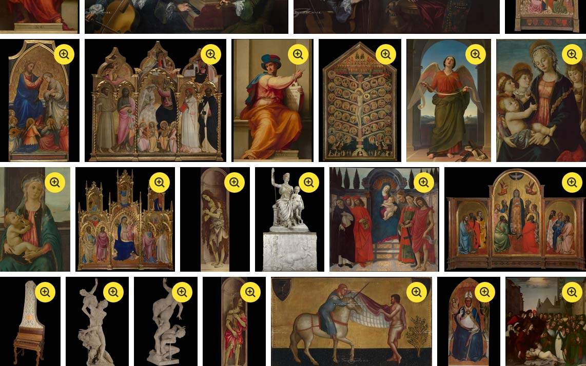 75 chefs-d'œuvre de la galerie Accademia peuvent être visionnés sur le web en ultra-haute définition