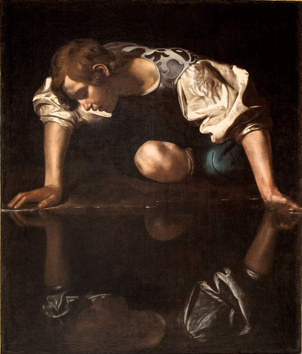 After months in Amsterdam, Caravaggio's St. John the Baptist and Narcissus return to Rome