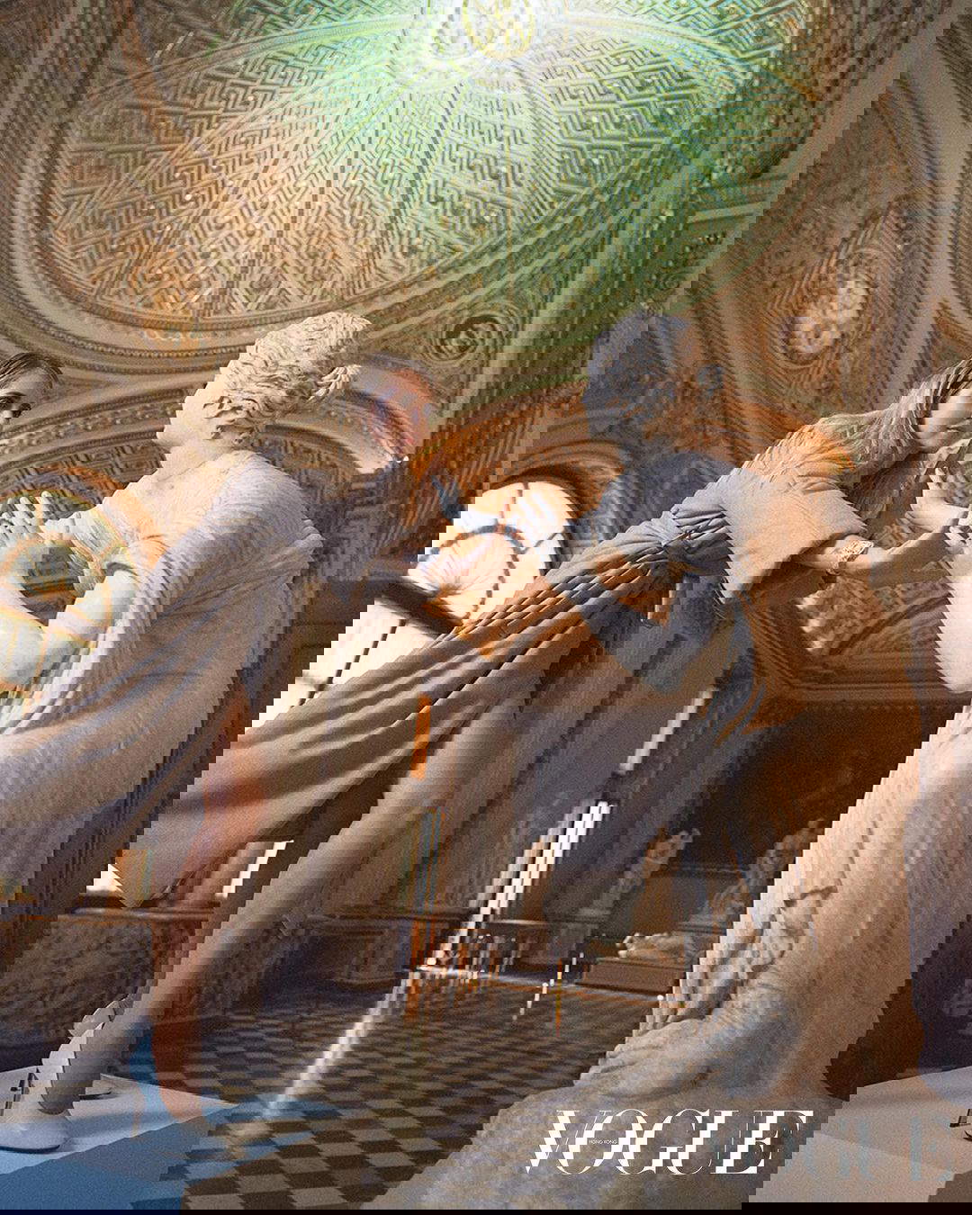 Chiara Ferragni agli Uffizi
