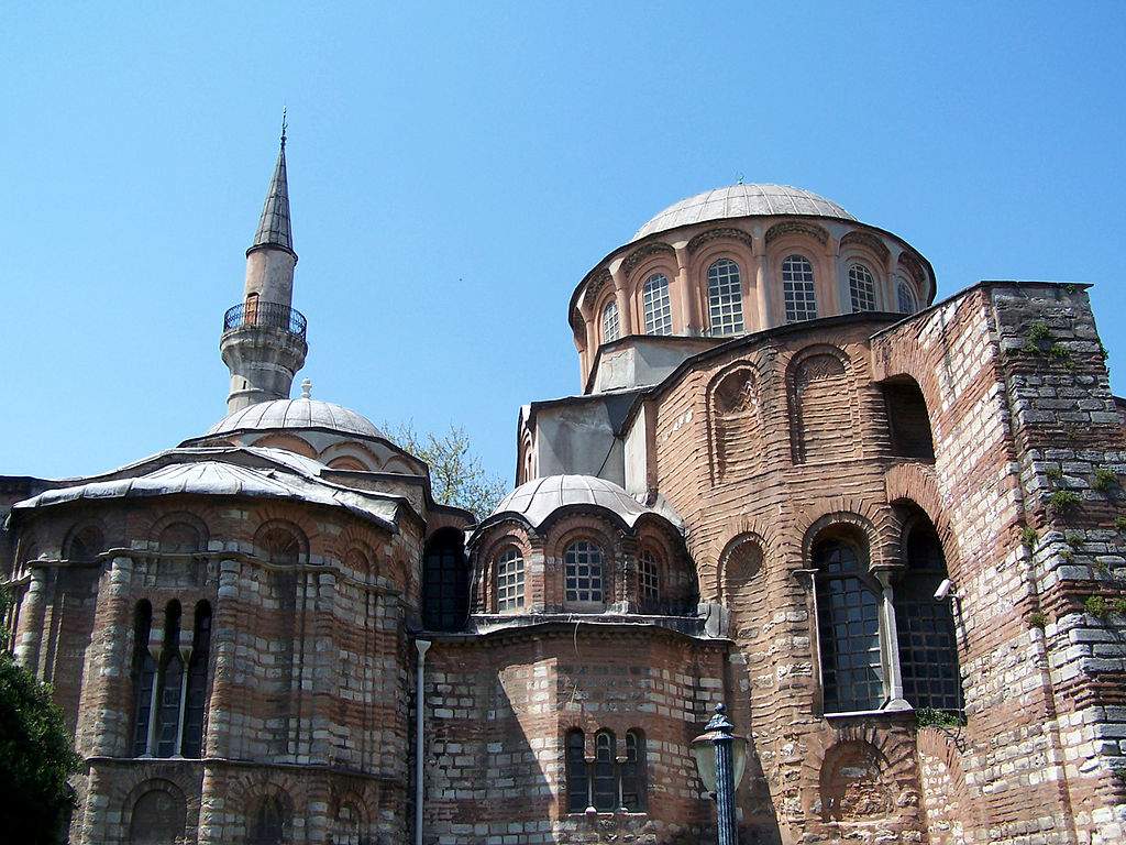 Istanbul, old church of St. Savior in Chora also converted to mosque