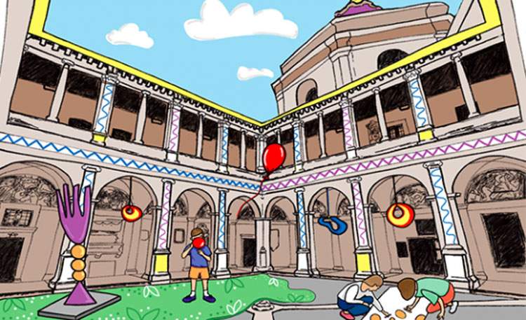 Kid Pass Days: have fun creating your own Chiostro del Bramante