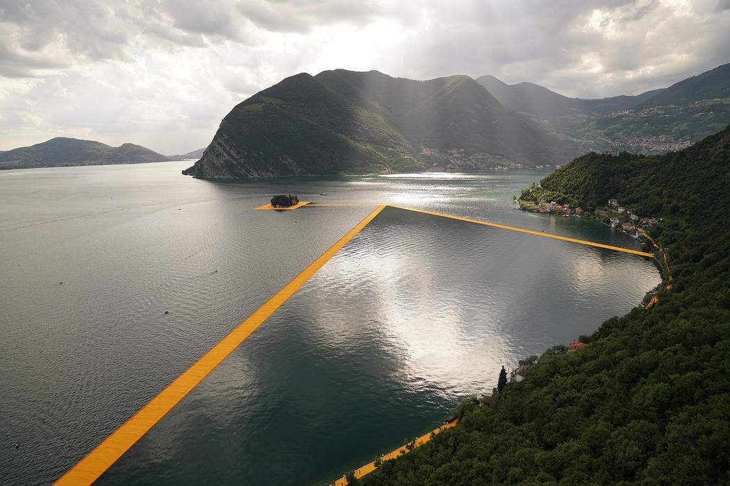 Monte Isola will have a museum dedicated to Christo's 