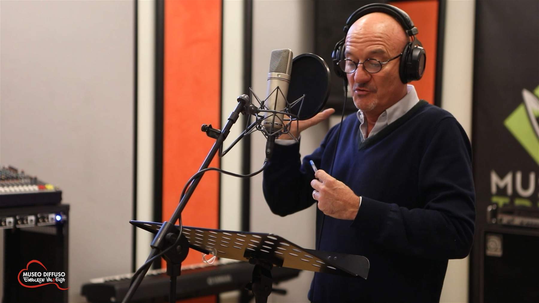 Claudio Bisio gives his voice for free audio guide of Empolese Valdelsa museums