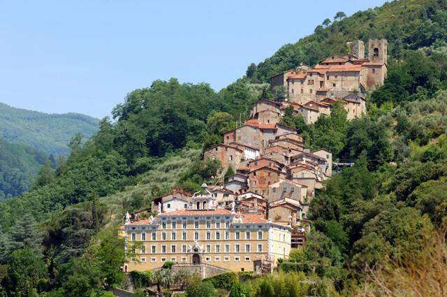 Collodi, the ancient and steep village of Pinocchio