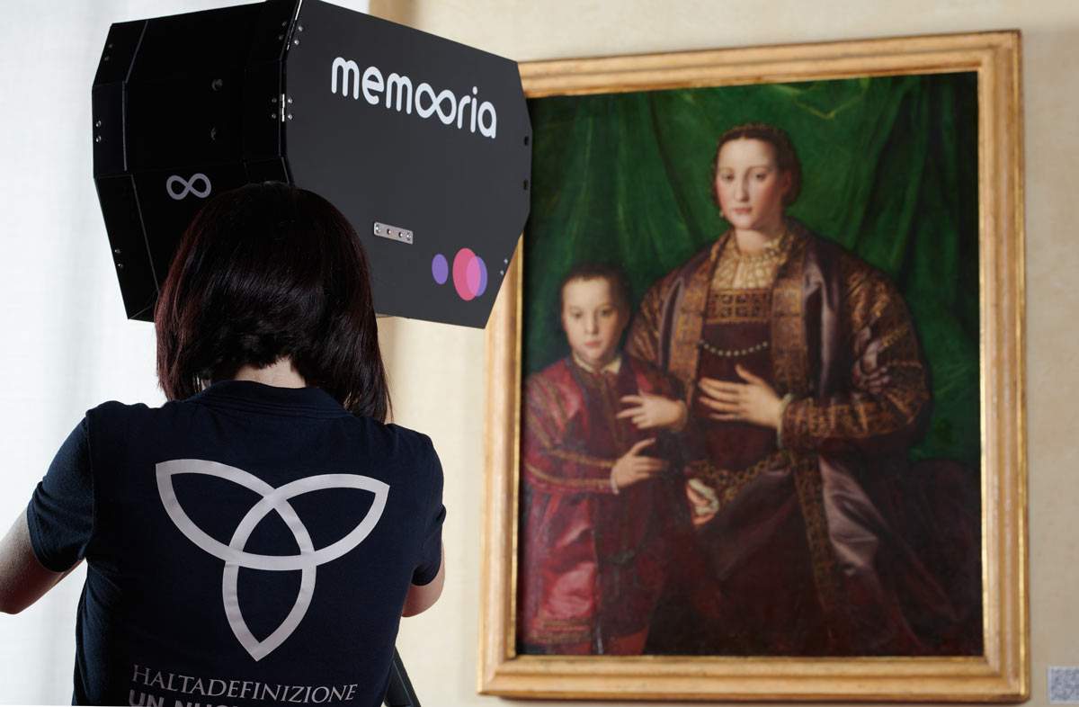Pisa, il ritratto di Eleonora di Toledo di Palazzo Reale digitalizzato in altissima definizone