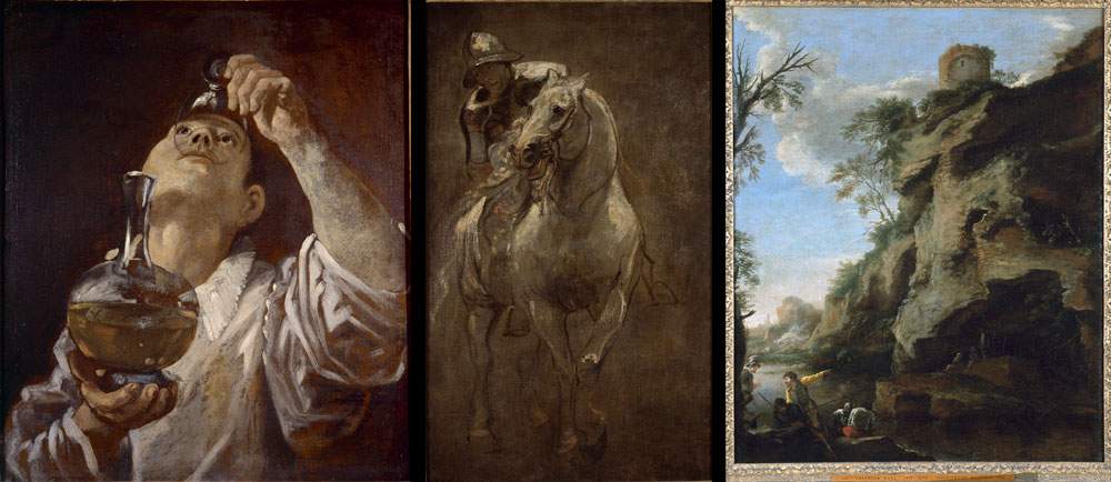 Three very important works (Carracci, van Dyck and Salvator Rosa) stolen from Christ Church Picture Gallery, Oxford