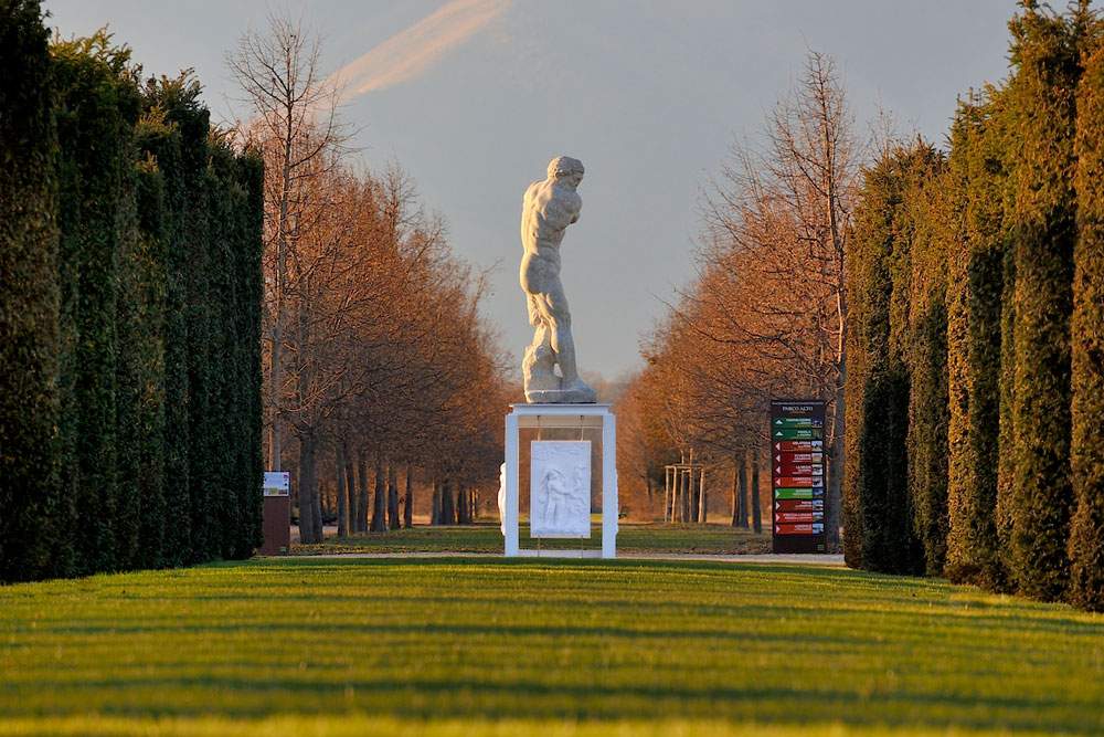 Venaria, the Water Theater will soon come back to life. Relocated the monumental Hercules 
