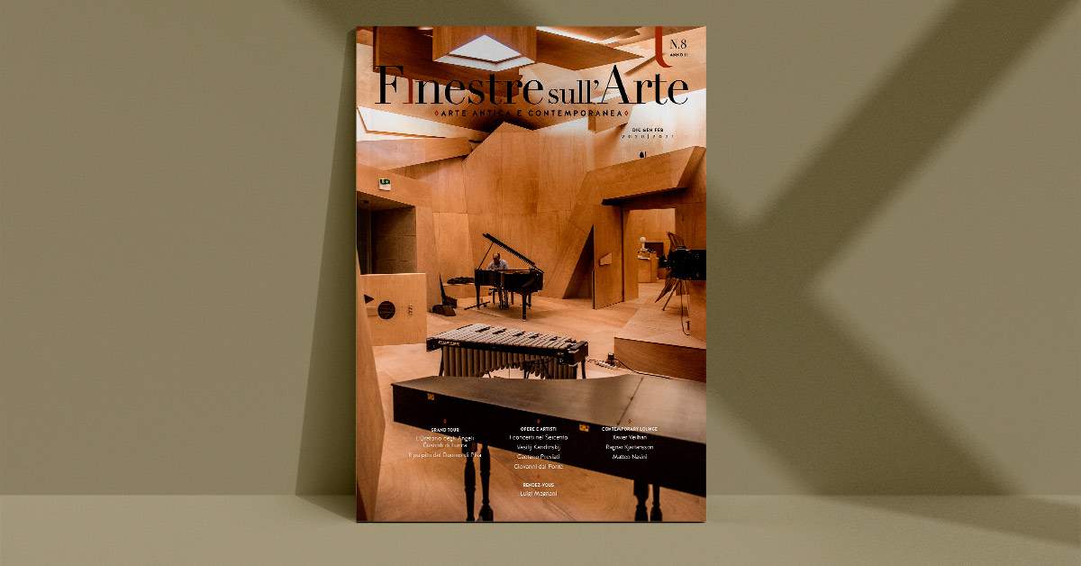 Voici le sommaire du prochain numéro de Finestre sull'Arte on paper, consacré à l'art et à la musique