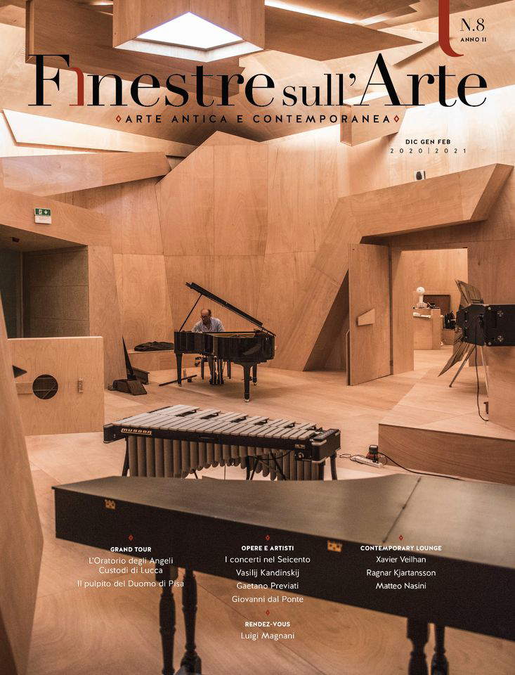 La couverture du numéro de décembre-janvier-février 2020 de Finestre Sull'Arte La couverture du numéro de décembre-janvier-février 2020 de Finestre Sull'Arte