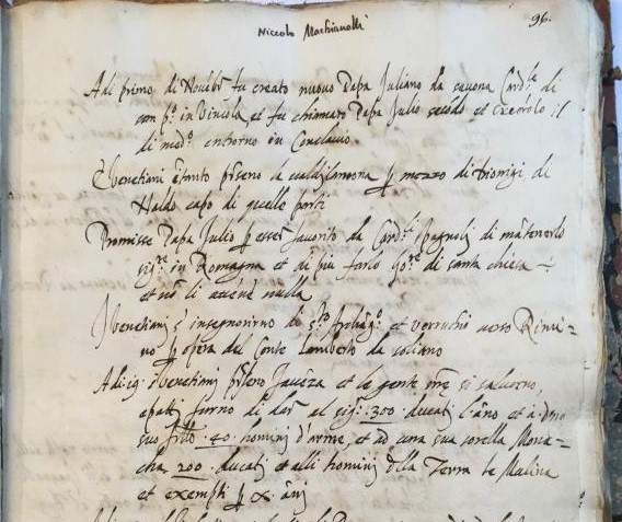 Florence, exceptional discovery: found some unpublished texts by Machiavelli