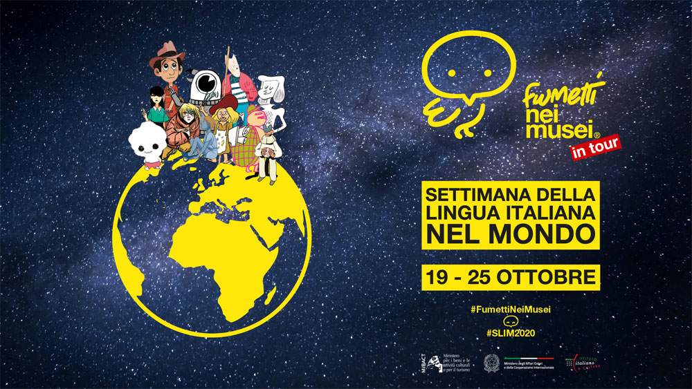 Week of the Italian Language in the World: Comics in Museums protagonists