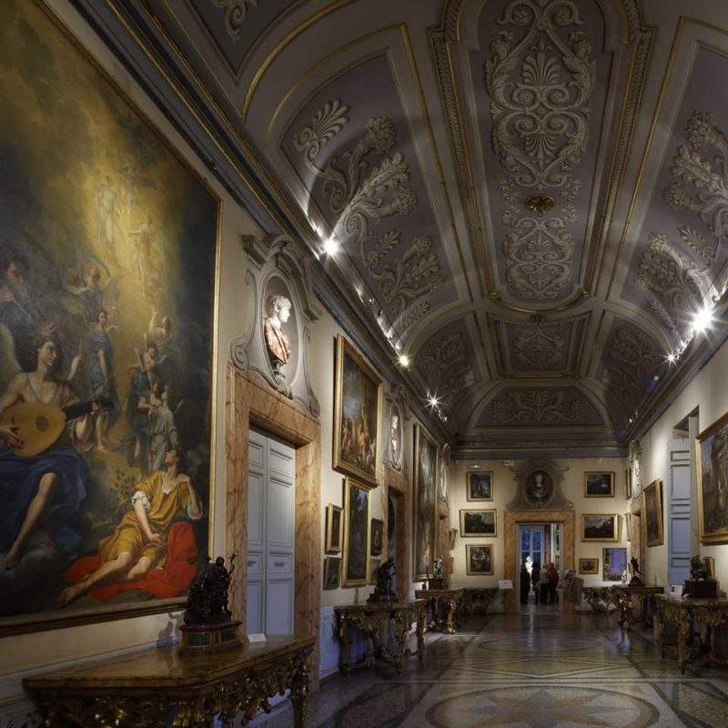 Rome, la galerie Corsini met à disposition un Wifi gratuit et un guide numérique