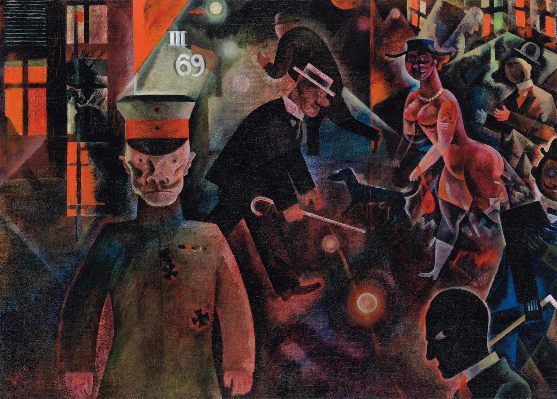 A horrific Berlin after World War I in George Grosz's masterpiece to be auctioned at Christie's