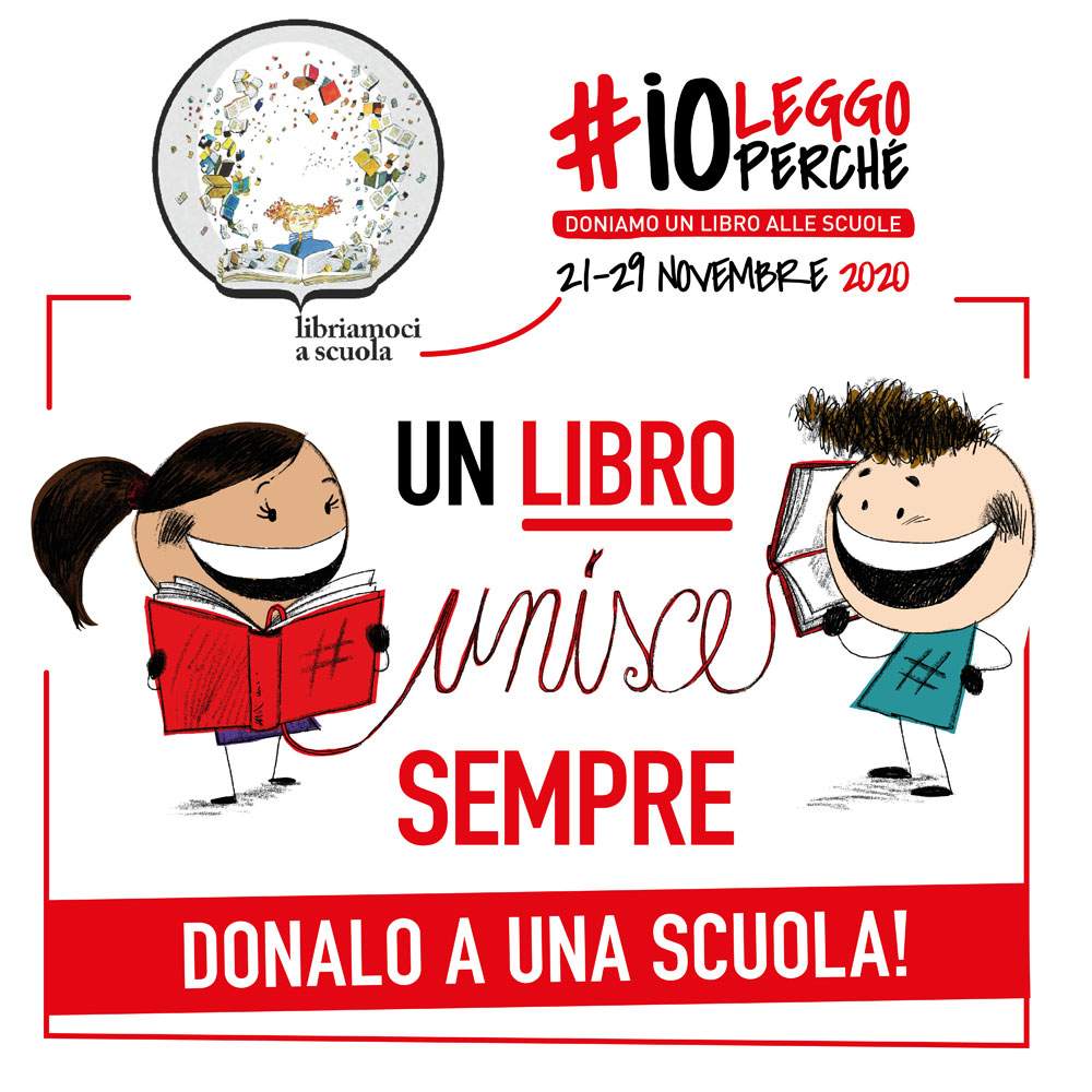 #ioleggoperché, social campaign on books and reading kicks off