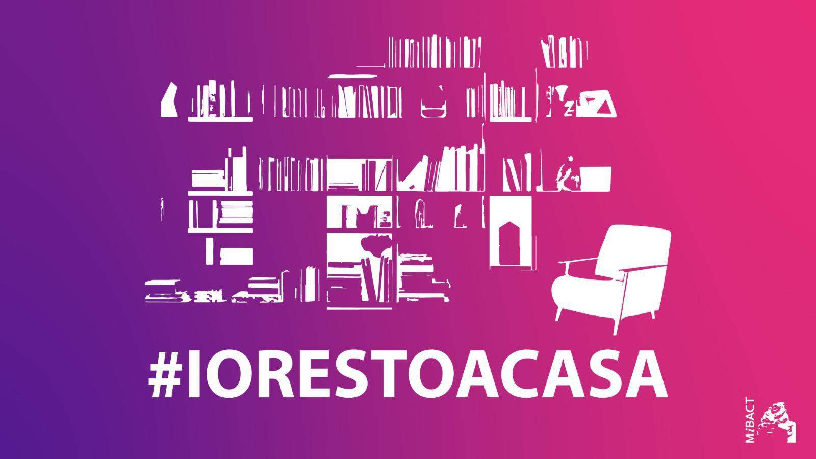 Restez chez vous ! Les artistes et les musées vous le disent aussi. #iorestoacasa est le hashtag à faire circuler