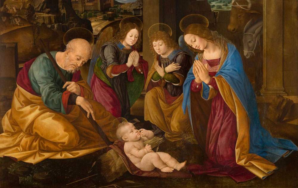 La Nativité à la galerie de l'Accademia à Florence. Un conte vidéo pour un joyeux Noël