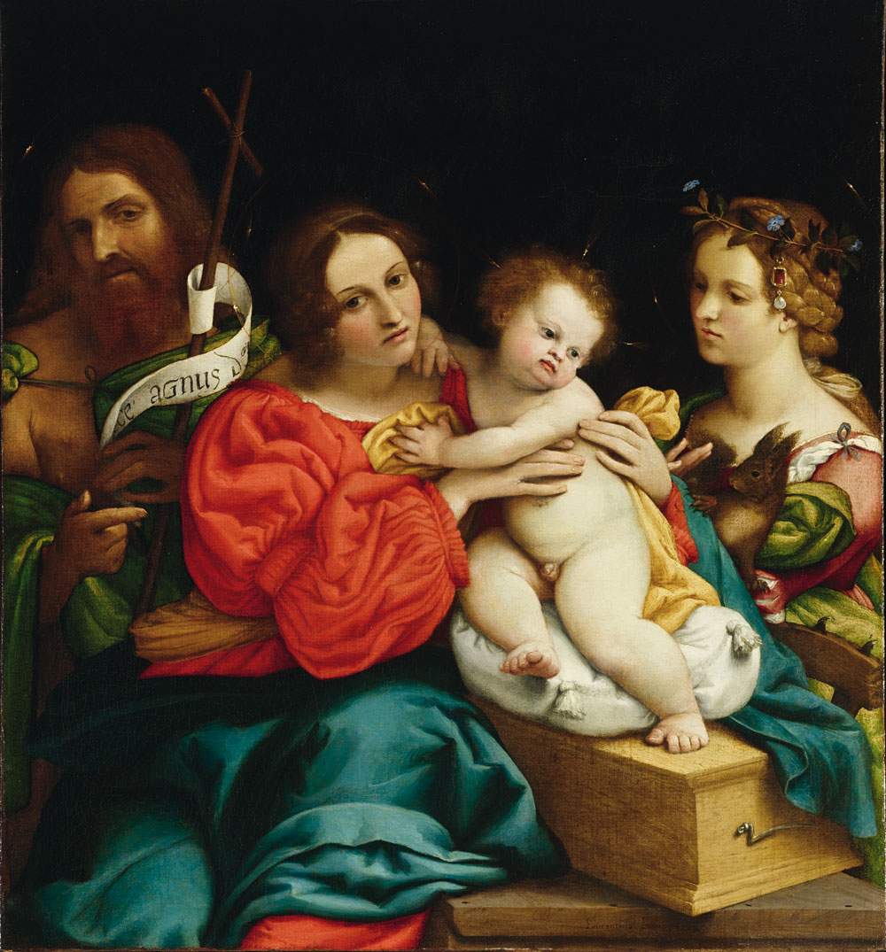 Au Palazzo delle Paure, Lorenzo Lotto dialogue avec Giovanni Frangi sous le signe de l'agitation.