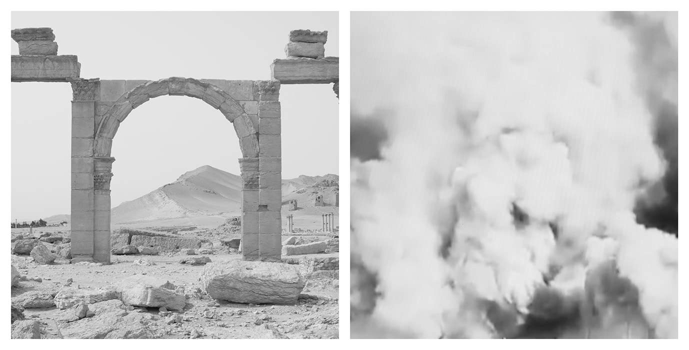 Massimiliano Gatti, The Clouds #15 (2019 ; impression jet d'encre gicl&eacute;e fine art sur papier Photo Rag, 50 x 50 cm).