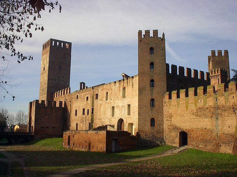 Montagnana, das Schloss von San Zeno