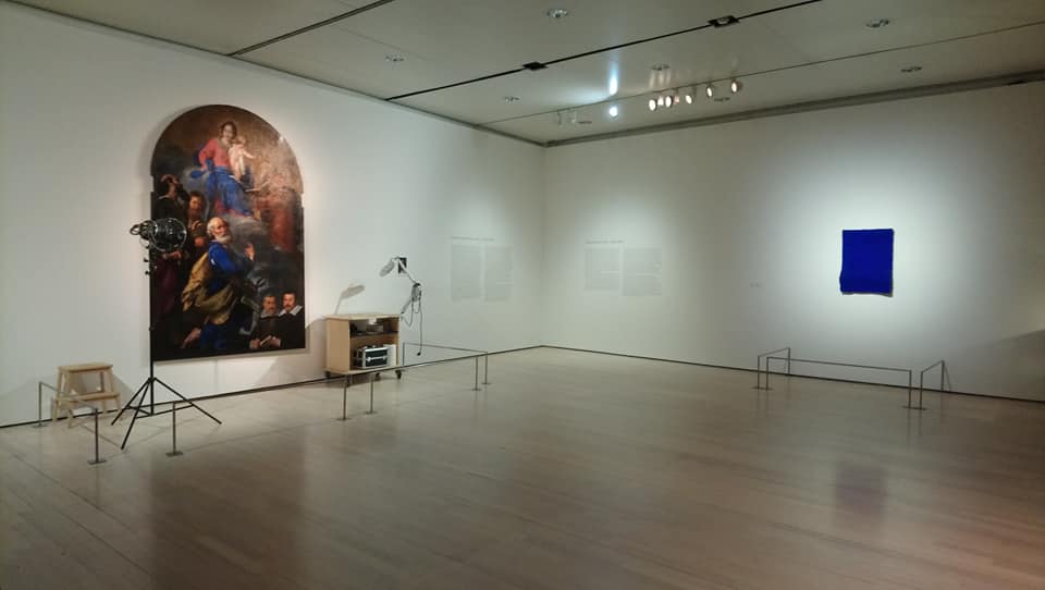 La mostra che ha messo a confronto Bernardo Strozzi e Yves Klein al Mart di Rovereto. Foto dell'autore