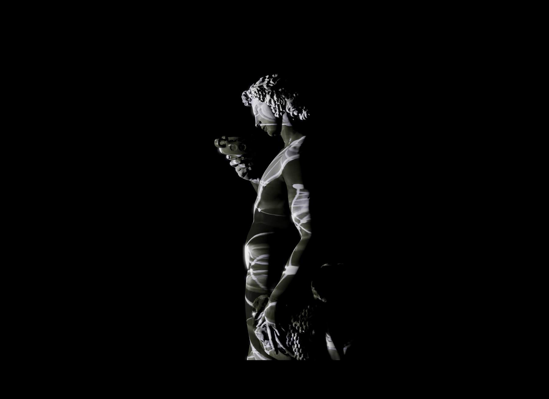 Michelangelo stars in immersive video installation in Pietrasanta