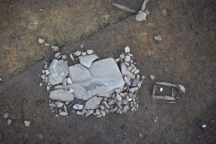 Un site archéologique du Finistère vandalisé. Inrap : 