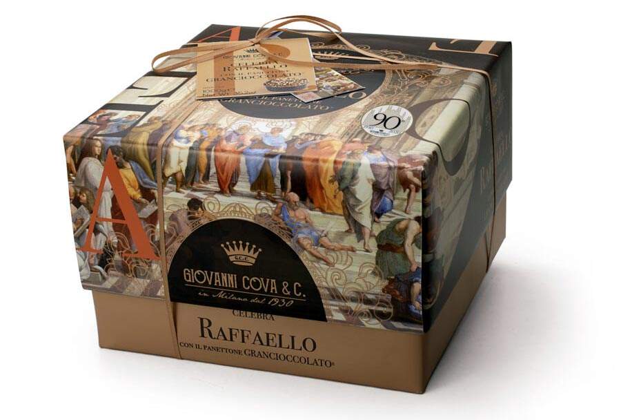 Une pâtisserie milanaise crée des panettoni avec un livre sur Raphaël et une entrée au musée gratuits
