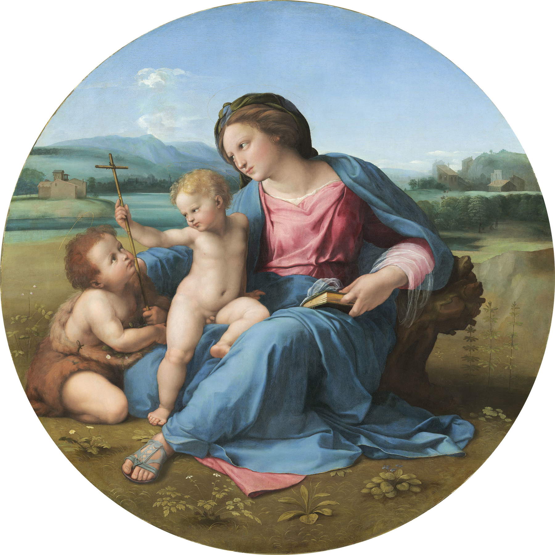 Raffaello, Madonna d'Alba (1510 circa; olio su tavola trasferito su tela; Washington, D.C., National Gallery of Art, Andrew W. Mellon Collection). © National Gallery of Art, Washington