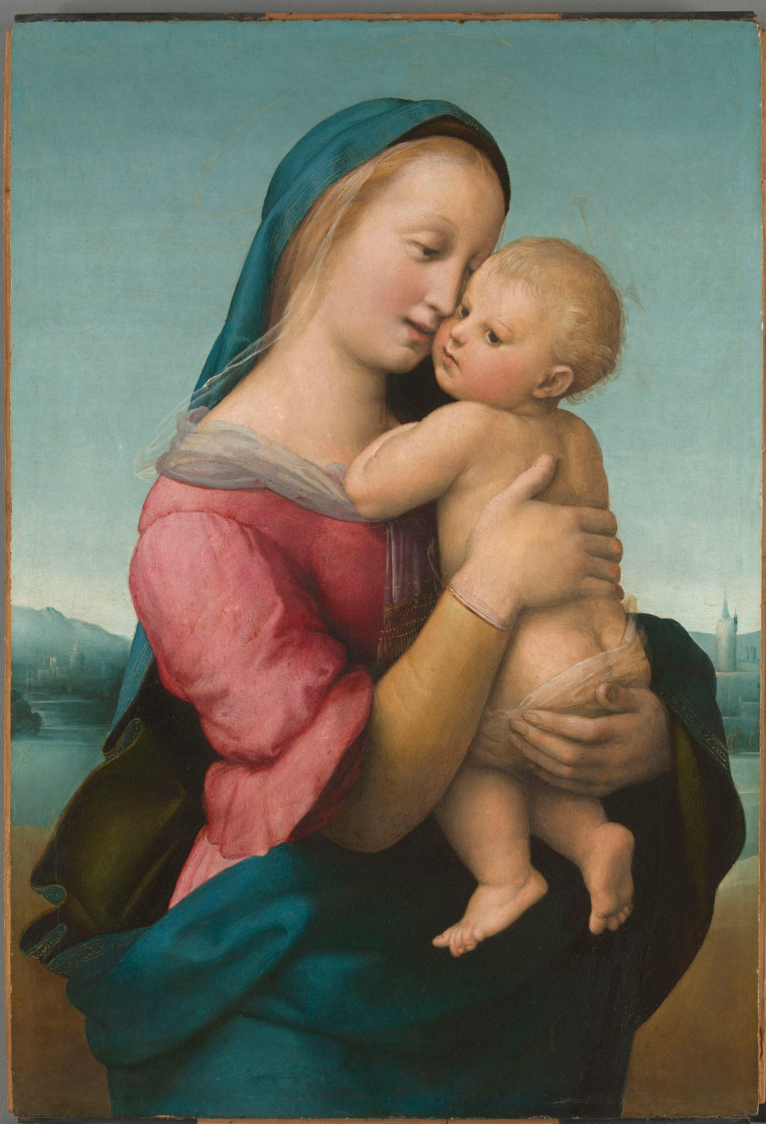 Raffaello, Madonna Tempi (1507-1508; olio su tavola; Monaco, Bayerische Staatsgem&auml;ldesammlung Alte Pinakothek). &copy; BAYERISCHE STAATSGEM&Auml;LDESAMMLUNGEN