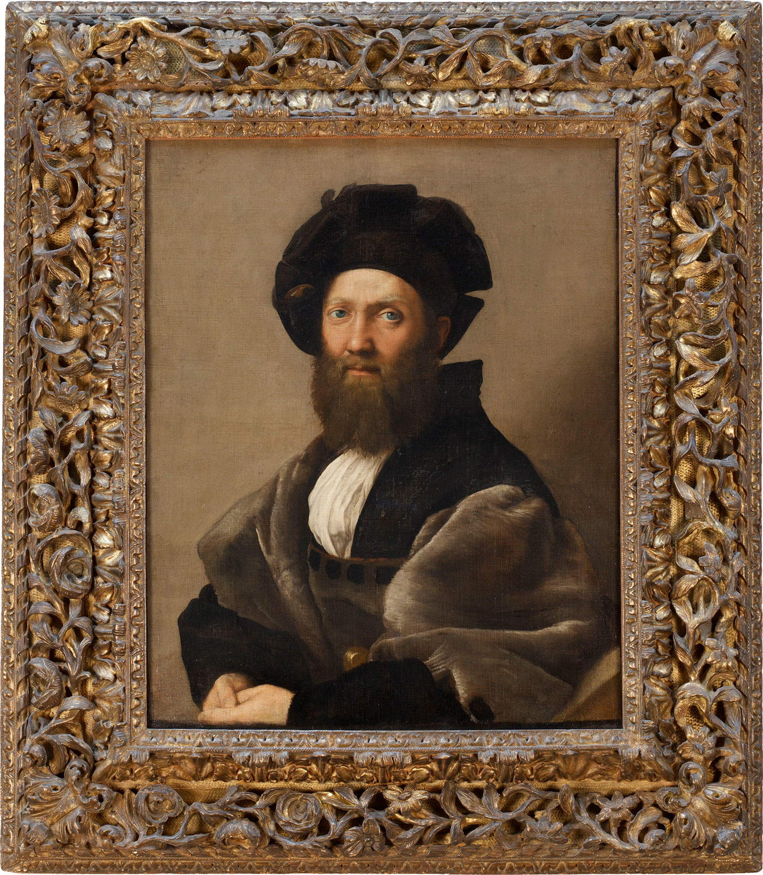 Raffael, Porträt von Baldassare Castiglione (1513; Öl auf Leinwand; Paris, Musée du Louvre, Département des Peintures). © Musée du Louvre, Dist. RMN - Grand Palais / Angèle Dequier Raffael, Porträt von Baldassare Castiglione (1513; Öl auf Leinwand; Paris, Musée du Louvre, Département des Peintures). © Musée du Louvre, Dist. RMN - Grand Palais / Angèle Dequier