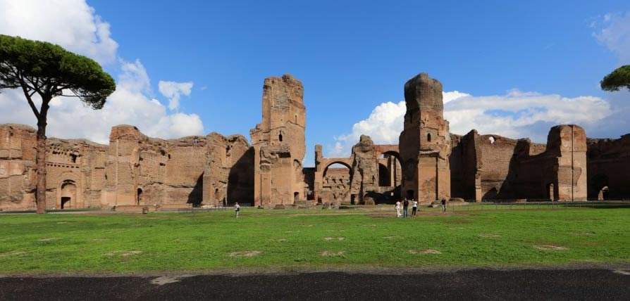 In Rome, the Baths of Caracalla become a 